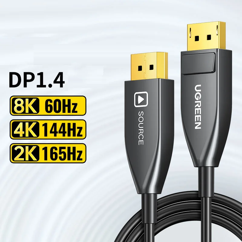 Cáp dữ liệu DisplayPort truyền âm thanh hình ảnh dài 10M Ugreen (60270)