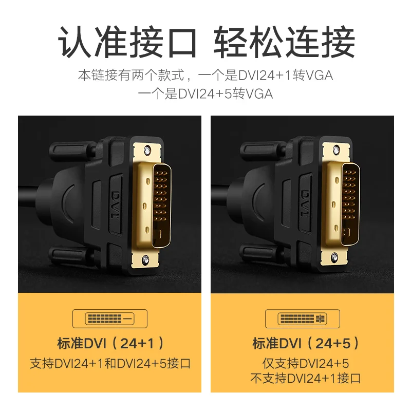 Cáp dữ liệu DVI 24+5 sang VGA truyền hình ảnh dài 1M Ugreen (30741) — ảnh 7