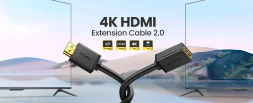 Dây HDMI 1.4 đồng 100%, 19+1 nối dài 3M Ugreen (10145)