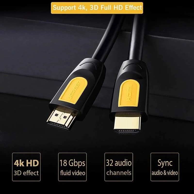 Cáp dữ liệu HDMI 1.4 truyền âm thanh hình ảnh dài 10M Ugreen 10170 — ảnh 4