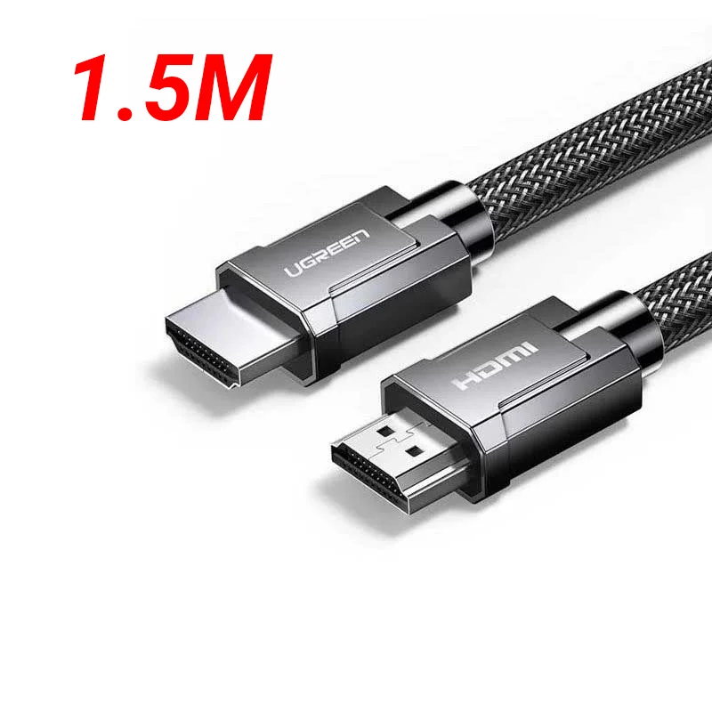 Cáp dữ liệu HDMI 2.0 hỗ trợ 8K truyền âm thanh hình ảnh dài 1.5M Ugreen (70323)