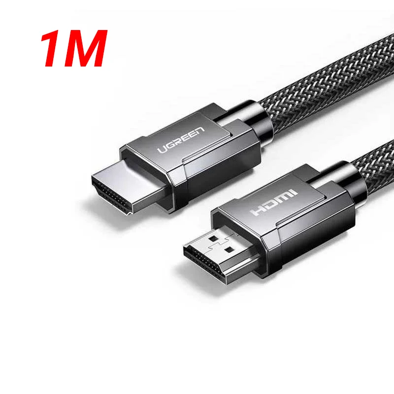Cáp dữ liệu HDMI 2.0 hỗ trợ 8K truyền âm thanh hình ảnh dài 1M màu đen Ugreen (70322)