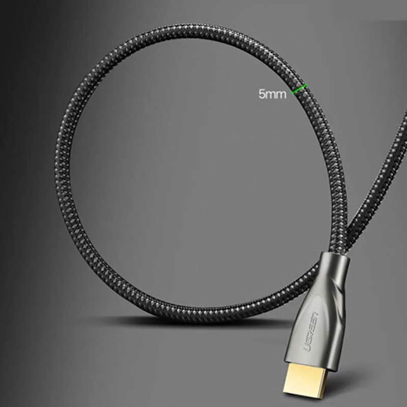 Cáp dữ liệu HDMI 2.0 truyền âm thanh hình ảnh dài 5M Ugreen 50110 cao cấp HD131 — ảnh 3