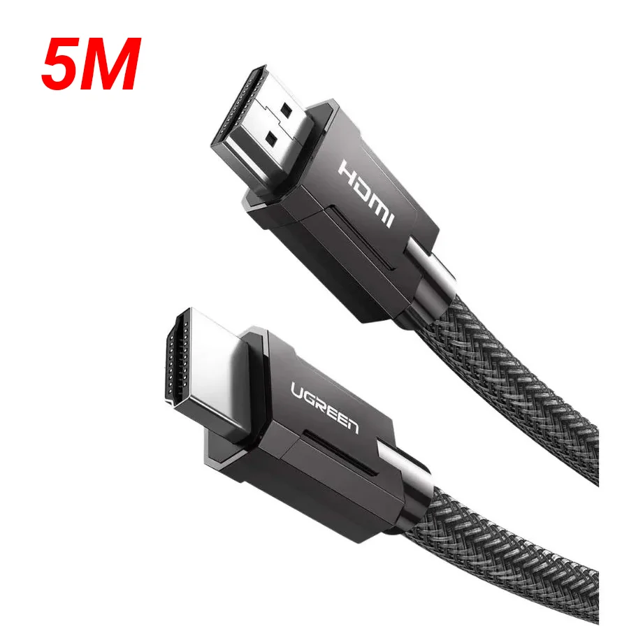 Cáp dữ liệu HDMI 2.1 hỗ trợ 8K truyền âm thanh hình ảnh dài 5M Ugreen (50562)
