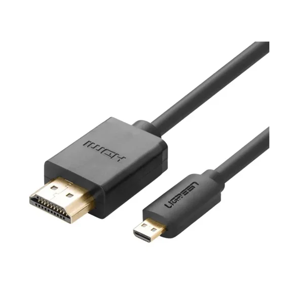 Cáp dữ liệu micro HDMI sang HDMI 1.4 truyền âm thanh hình ảnh dài 2M Ugreen (40507)