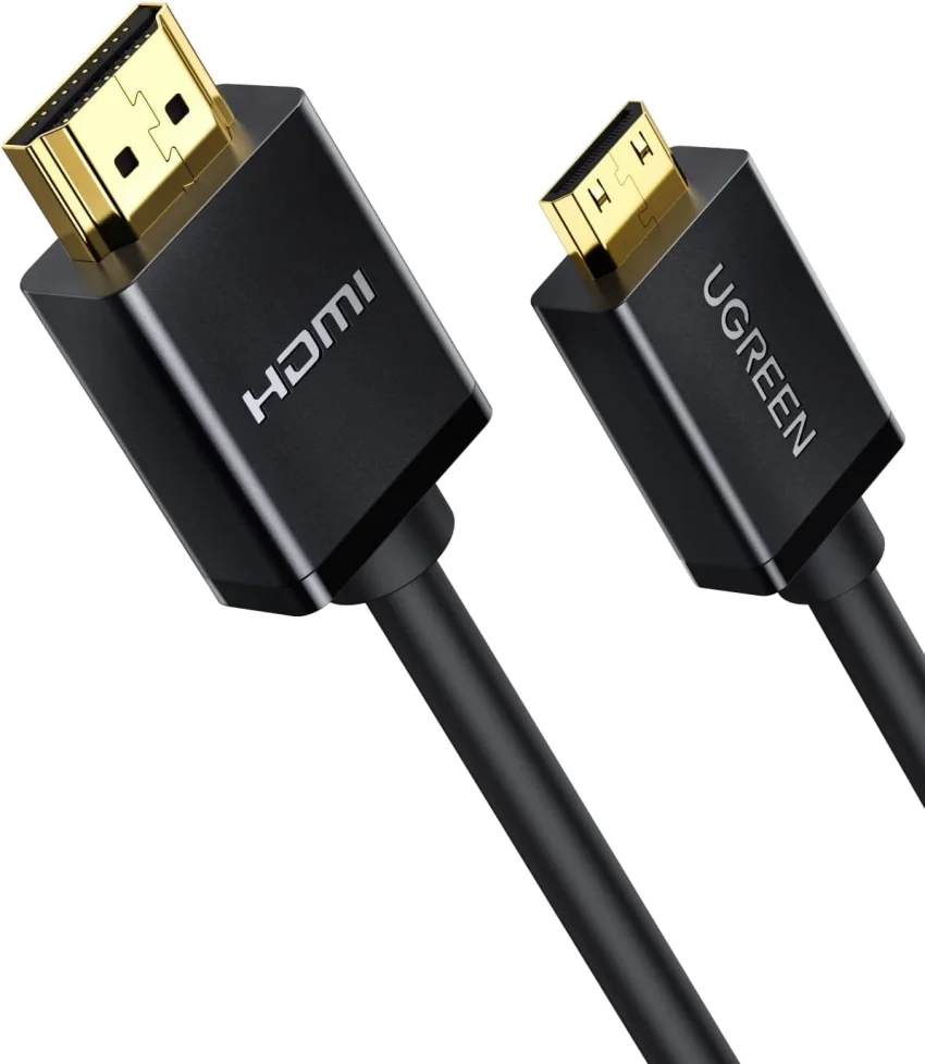 Cáp dữ liệu mini HDMI sang HDMI 1.4 truyền âm thanh hình ảnh dài 3M Ugreen 11163 — ảnh 2