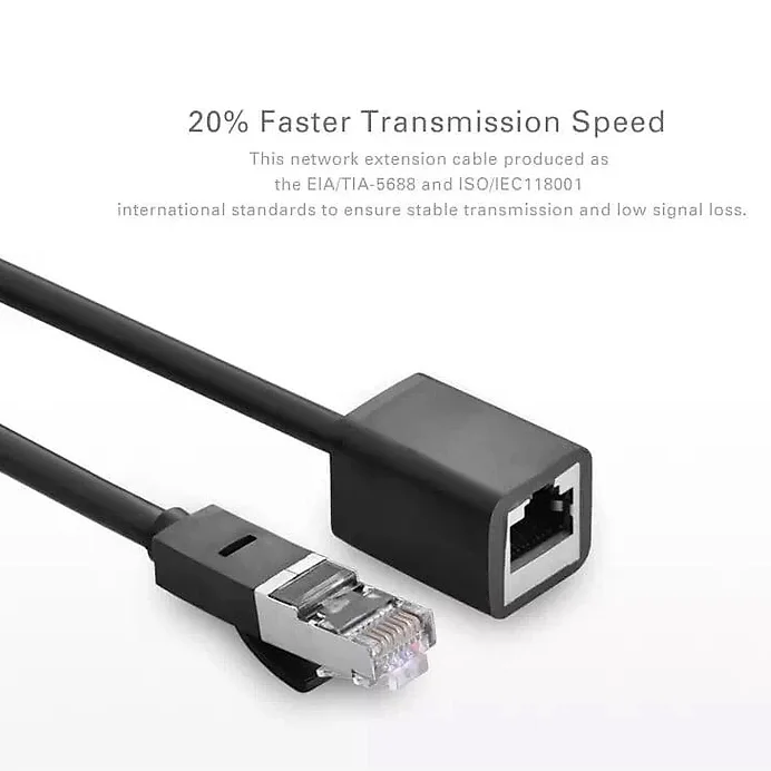 Cáp dữ liệu nối dài CAT6 FTP, truyền dữ liệu giữa các máy tính,dài 3M Ugreen (11282) — ảnh 3