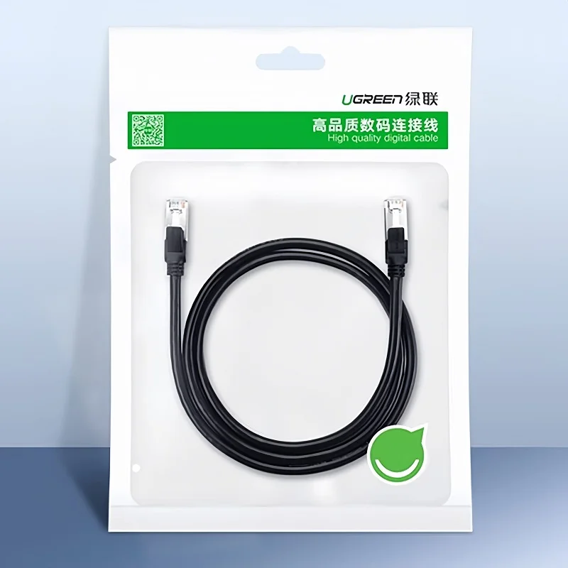 Dây mạng CAT6 màu đen dài 10M Ugreen (50196)