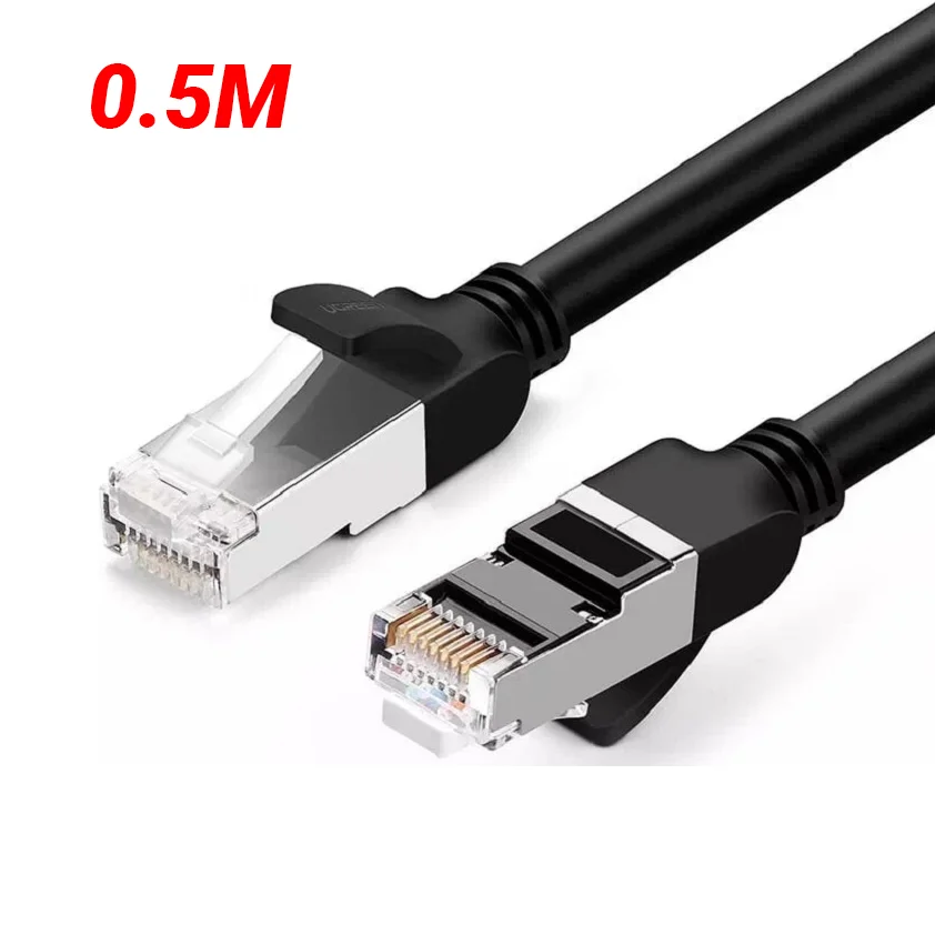 Cáp dữ liệu nối mạng CAT6,truyền dữ liệu giữa các máy tính,dài 0.5M Ugreen (50190)