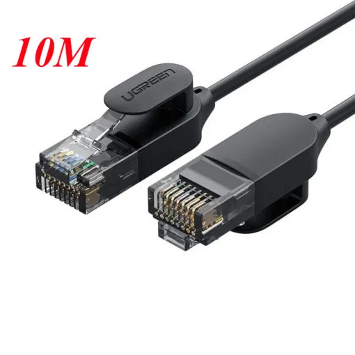 Cáp dữ liệu nối mạng CAT6, truyền dữ liệu giữa các máy tính, dài 10M Ugreen (70656)