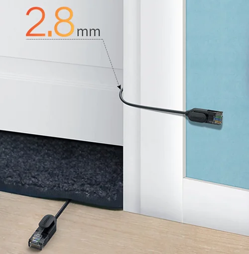 Cáp dữ liệu nối mạng CAT6A, truyền dữ liệu giữa các máy tính, dài 0.5M Ugreen (70331)