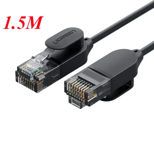Cáp dữ liệu nối mạng CAT6A, truyền dữ liệu giữa các máy tính, dài 1.5M Ugreen (70333)