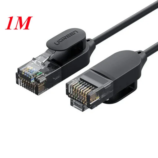 Cáp dữ liệu nối mạng CAT6A, truyền dữ liệu giữa các máy tính, dài 1M Ugreen (70332)