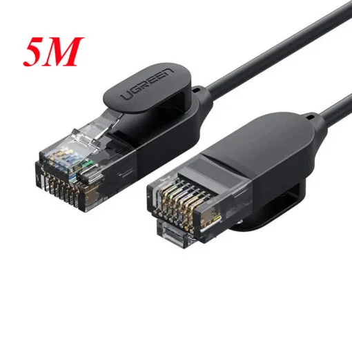 Cáp dữ liệu nối mạng CAT6A, truyền dữ liệu giữa các máy tính, dài 5M Ugreen (70654)