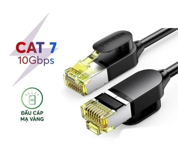Cáp dữ liệu nối mạng CAT7, truyền dữ liệu giữa các máy tính,dài 1M Ugreen (80415) — ảnh 2