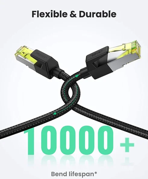 Cáp dữ liệu nối mạng CAT7 truyền dữ liệu giữa các máy tính dài 25M Ugreen (30794) — ảnh 4