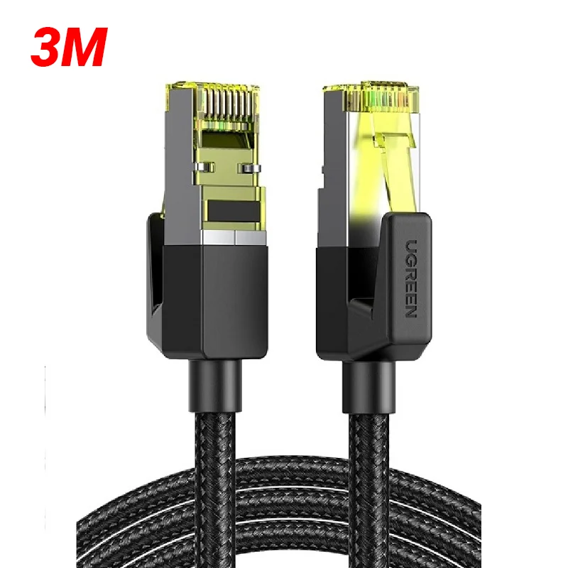 Cáp dữ liệu nối mạng CAT7 truyền dữ liệu giữa các máy tính,dài 3M Ugreen (80424)