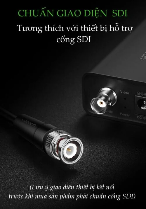 Cáp dữ liệu SDI, truyền hình ảnh, dài 1.5M Ugreen 50925 SP103 — ảnh 5