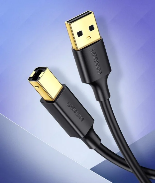 Cáp dữ liệu USB 2.0 cho máy in truyền dữ liệu từ máy tính ra máy in dài 1m Ugreen (20846) — ảnh 5