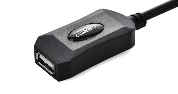 Cáp dữ liệu USB 2.0 nối dài có chipset truyền dữ liệu giữa máy tínhvà USB,dài 10M Ugreen (20214) — ảnh 4