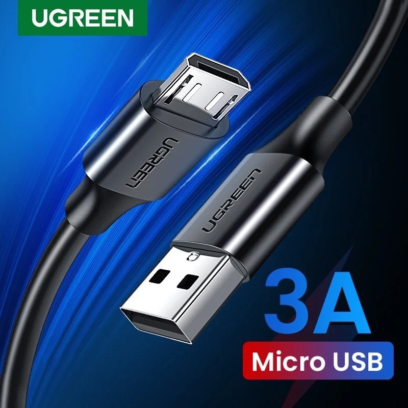 Cáp dữ liệu USB 2.0 sang micro USB,truyền dữ liệu từ máy tính ra điện thoại, dài 1.5M Ugreen US289 (60137)