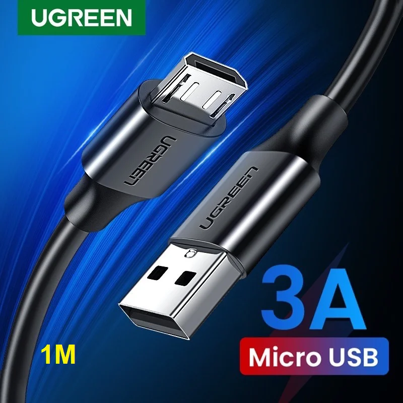 Cáp dữ liệu USB 2.0 sang micro USB ,truyền dữ liệu từ máy tính ra điện thoại, dài 1M Ugreen US289 (60136) — ảnh 2
