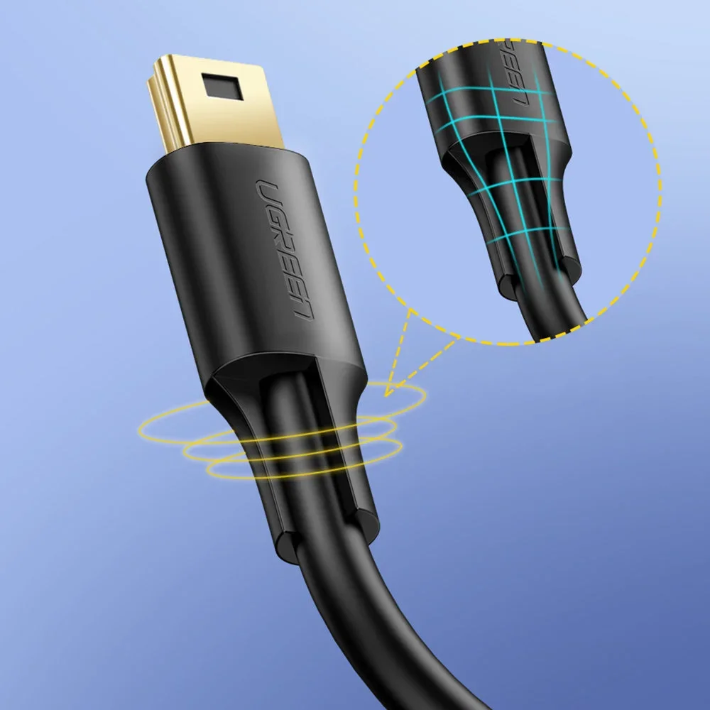 Cáp dữ liệu USB 2.0 sang Mini USB dài 2m Ugreen (30472)