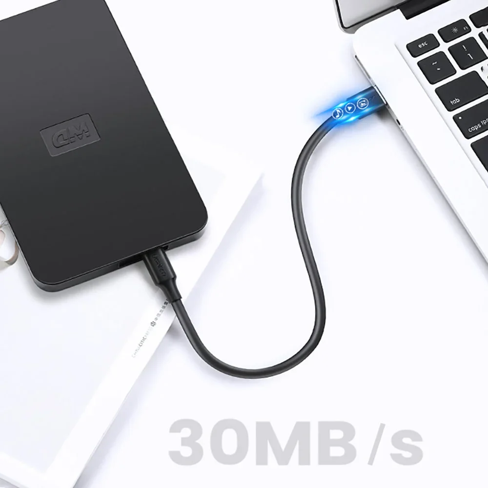 Cáp dữ liệu USB 2.0 sang Mini USB dài 2m Ugreen (30472)