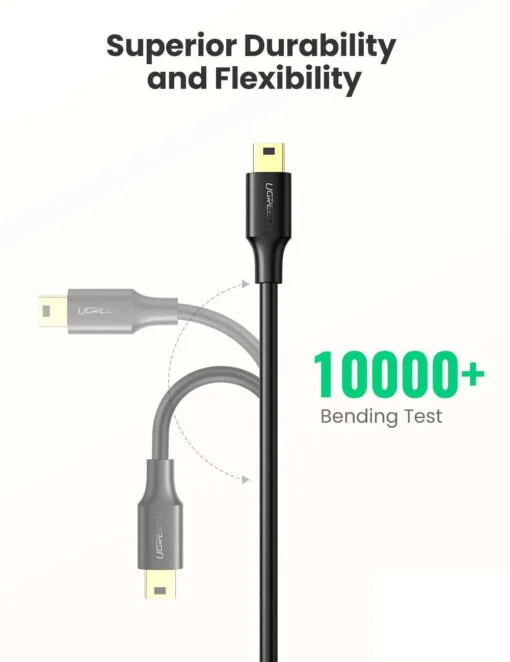 Cáp dữ liệu USB 2.0 sang Mini USB dài 2m Ugreen (30472)