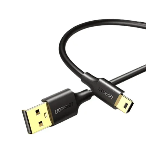 Cáp dữ liệu USB 2.0 sang Mini USB, truyền dữ liệu từ máy tính ra điện thoại dài 1.5M Ugreen (10385) — ảnh 3