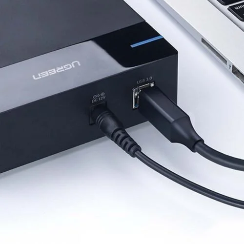 Cáp dữ liệu USB 3.0 cho máy in , truyền dữ liệu từ máy tính ra máy in dài 1m Ugreen (30753)