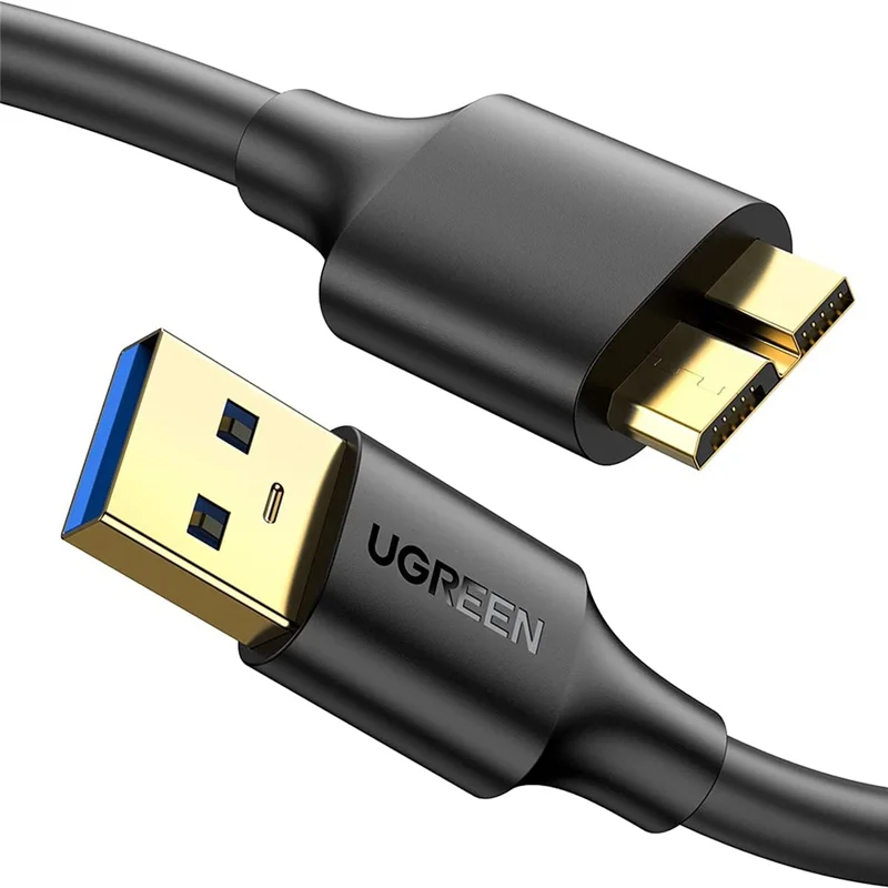 Cáp dữ liệu USB 3.0 ra micro USB 3.0 truyền dữ liệu giữa máy tính và điện thoại dài 0.5m Ugreen (10840)