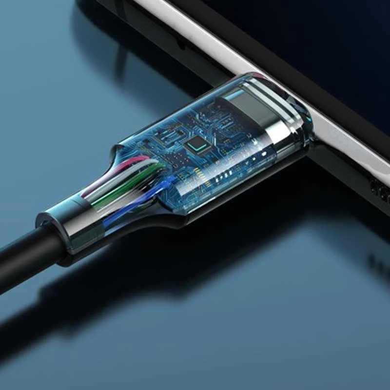 Cáp dữ liệu USB C truyền dữ liệu từ máy tính ra điện thoại dài 1M màu đen Ugreen (80371) — ảnh 5