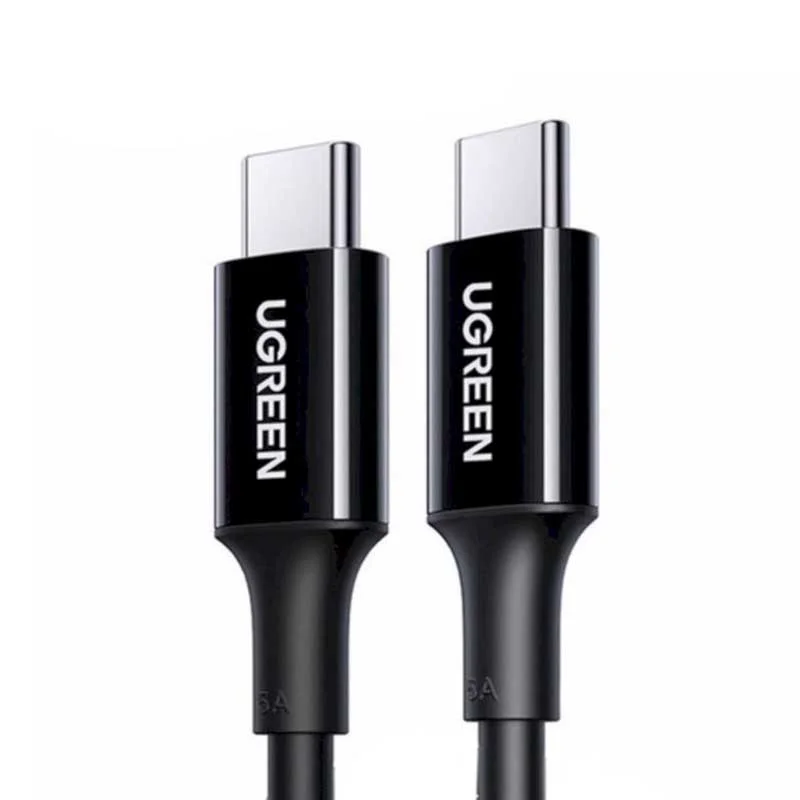 Cáp dữ liệu USB C truyền dữ liệu từ máy tính ra điện thoại dài 1M màu đen Ugreen (80371)