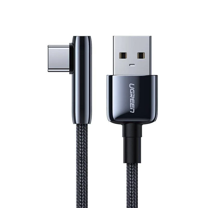 Cáp dữ liệu USB Type-C sang USB 2.0 màu đen ,truyền dữ liệu từ máy tính ra điện thoại dài 1M Ugreen (70413)