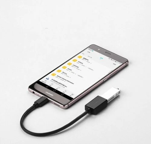 Cáp dữ liệu USB Type-C sang USB 3.0 truyền dữ liệu giữa máy tính và điện thoại dài 10cm, màu đen Ugreen (30701)