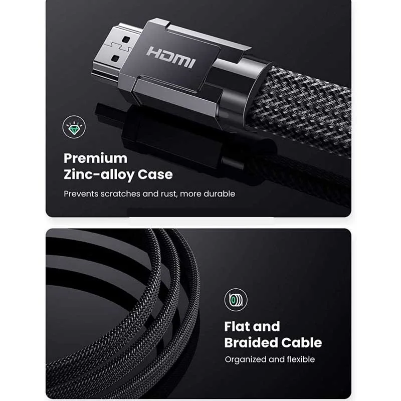 Cáp dữ liệu VIDEO dạng dẹt HDMI 2.0 dài 1M Ugreen 20220