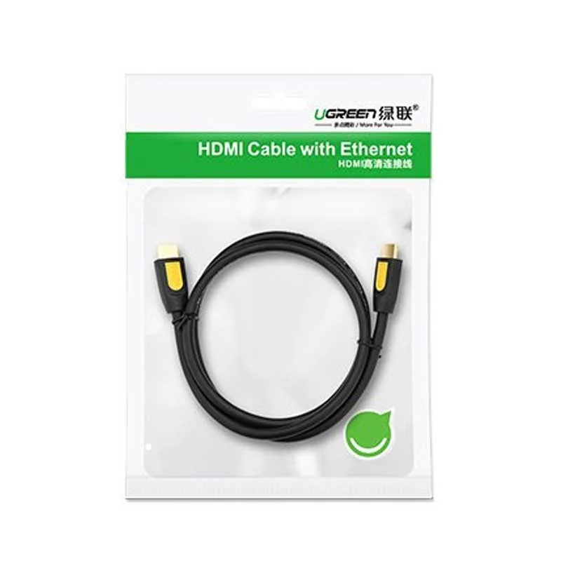 Cáp dữ liệu VIDEO HDMI 2.0 truyền âm thanh hình ảnh dài 0.5M màu đen Ugreen 80837 — ảnh 4