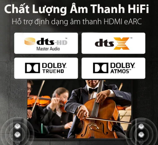 Cáp dữ liệu VIDEO HDMI 2.1 hỗ trợ 8K truyền âm thanh hình ảnh dài 10M có chipset Ugreen 80406 — ảnh 2