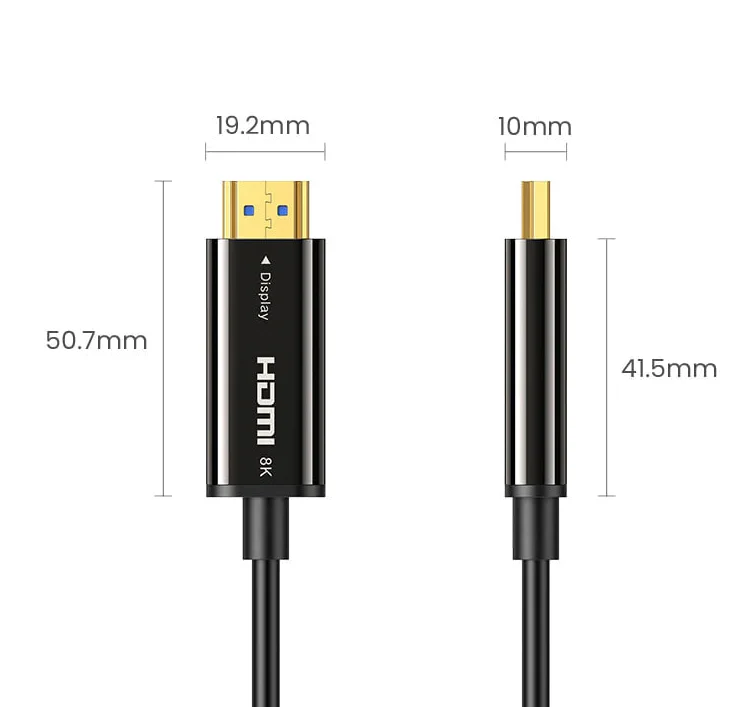Cáp dữ liệu VIDEO HDMI 2.1 hỗ trợ 8K truyền âm thanh hình ảnh dài 10M có chipset Ugreen 80406 — ảnh 4
