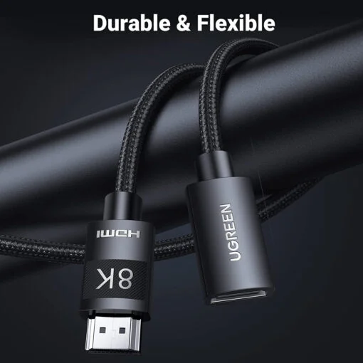 Cáp dữ liệu VIDEO HDMI 2.1 nối dài dài 0.5M Ugreen (40400)