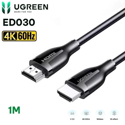 Cáp dữ liệu VIDEO HDMI hỗ trợ 4K dài 1M Ugreen 35172
