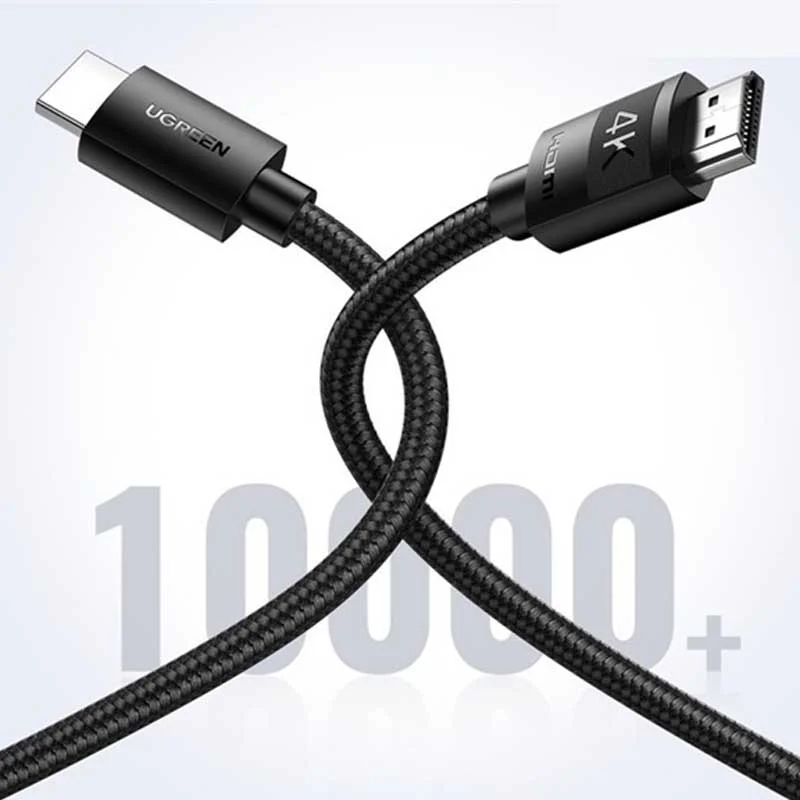 Cáp dữ liệu VIDEO HDMI hỗ trợ 4KK truyền âm thanh hình ảnh dài 10M Ugreen (40104) — ảnh 4