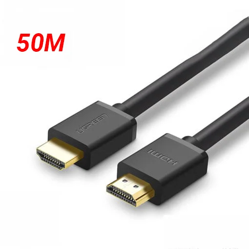 Cáp HDMI 1.2 Ugreen HD104 thuần đồng 19+1 có IC dài 50M Ugreen 50765