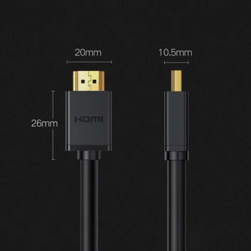 Cáp HDMI 1.4 Ugreen HD104 thuần đồng 19+1 4K@30Hz dài 12M Ugreen 10179 — ảnh 5