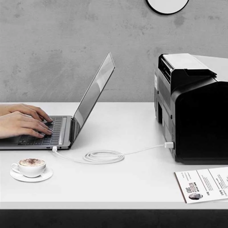 Cáp máy in chuẩn Type-c ra cổng máy in USB 2.0 Type B dài 1M cao cấp Ugreen (40560) — ảnh 6