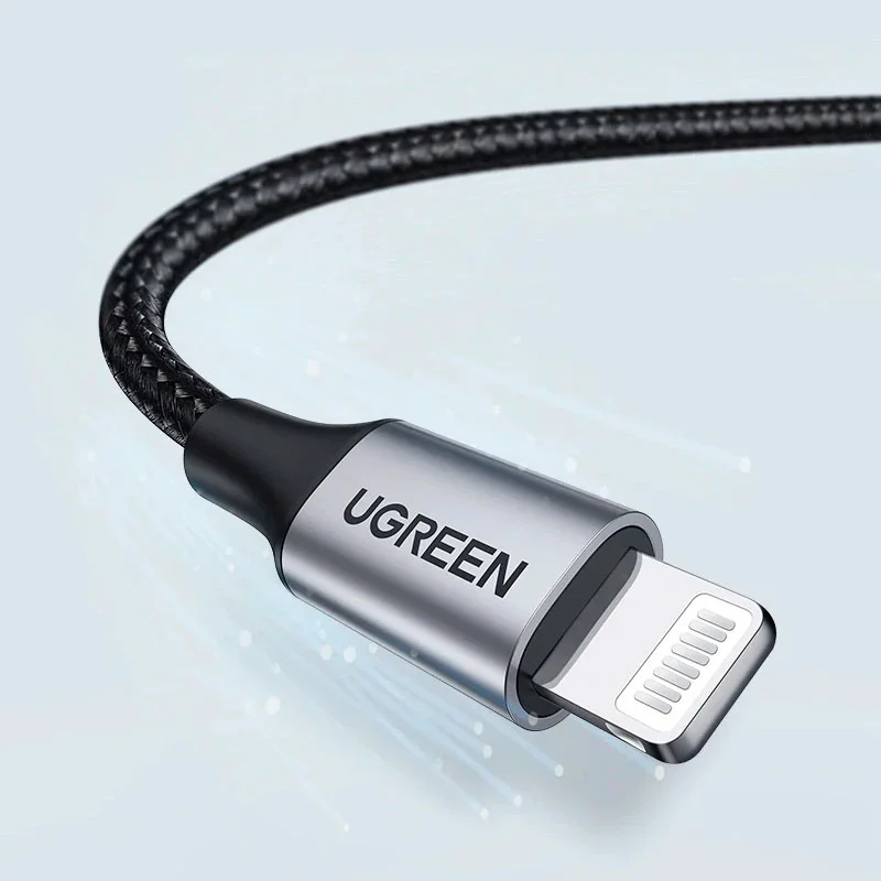 Cáp sạc Lightning chuẩn MFi UGREEN US291 60157 dài 1.5m