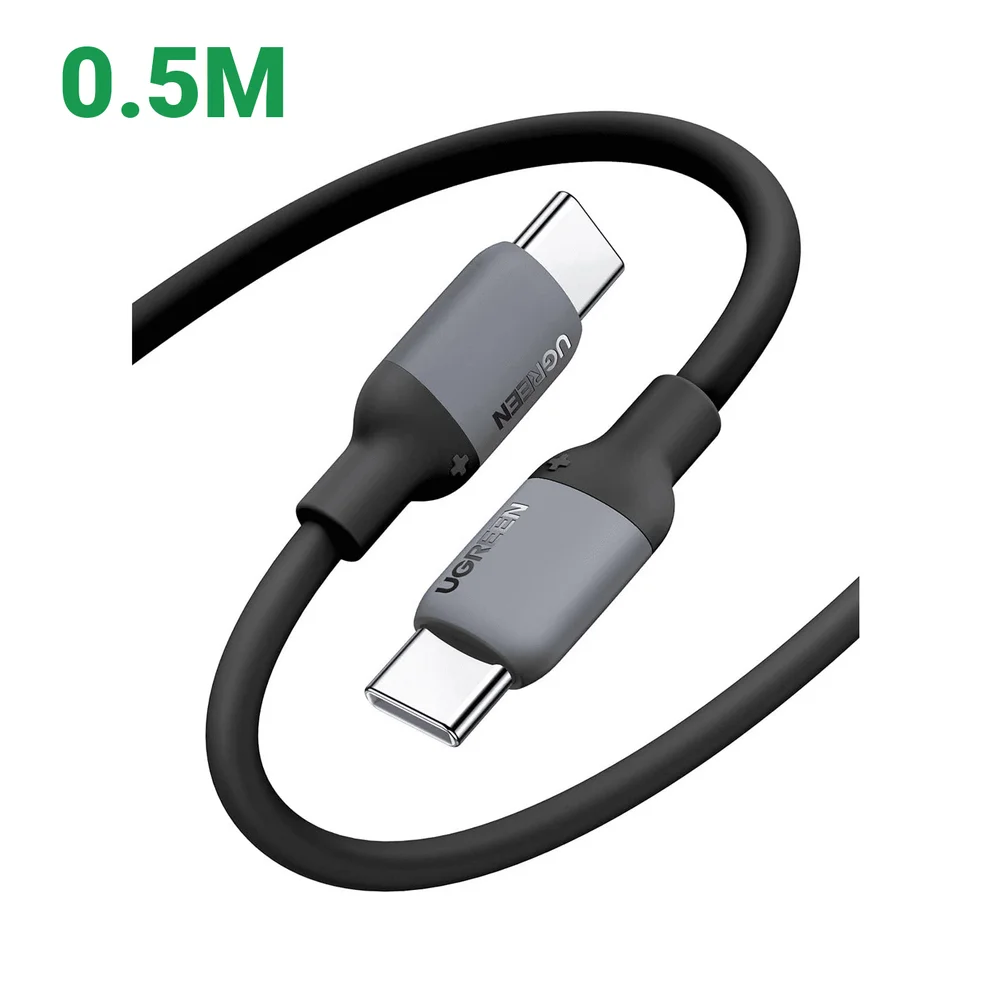 Cáp sạc nhanh USB C to C Ugreen US563 15282 dài 0.5m