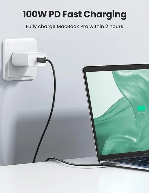 Cáp Thunderbolt 4 Type C 100W Ugreen US501 60621 dài 2m — ảnh 7
