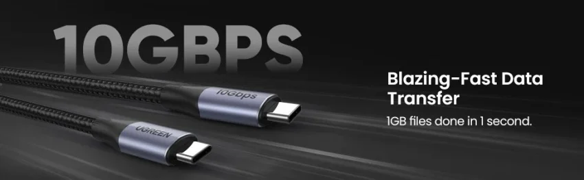 Cáp Thunderbolt Type C Ugreen US355 truyền hình ảnh